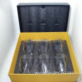 custom diamond cigar whiskey glasses set